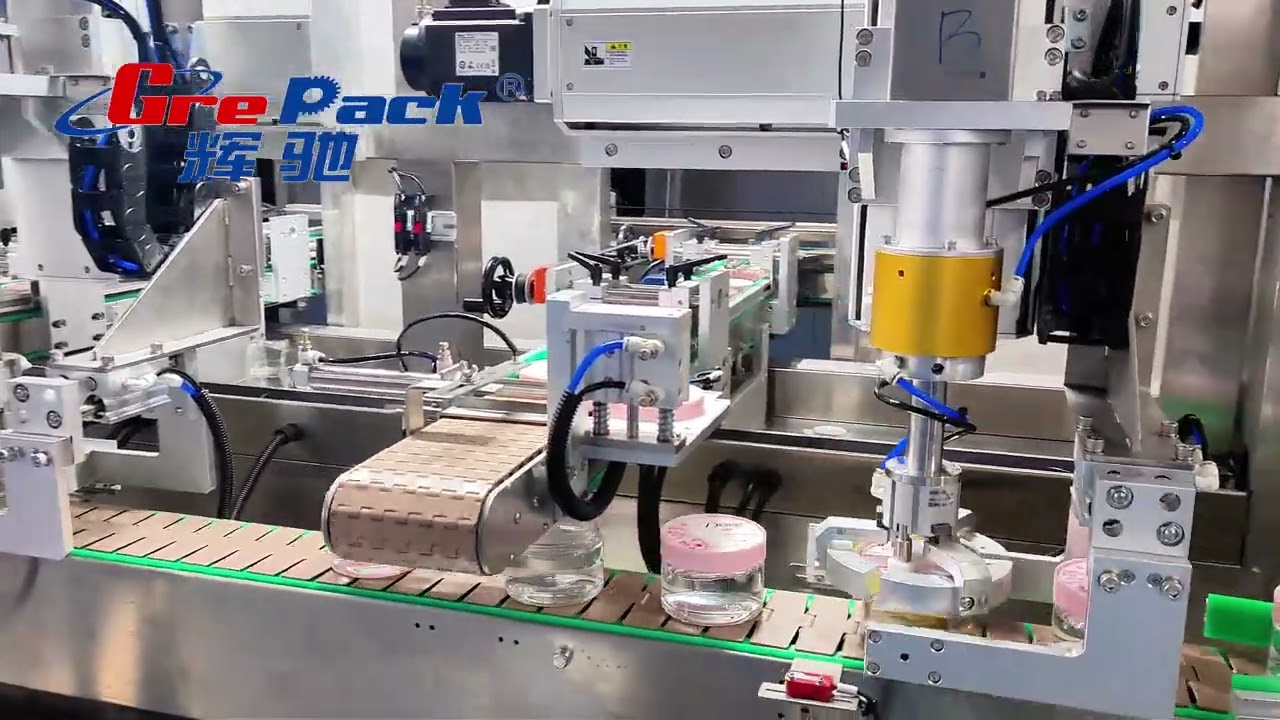 Unilever Scrub Bottle Dual-Head Tracking Capping Machine (Large Jar)