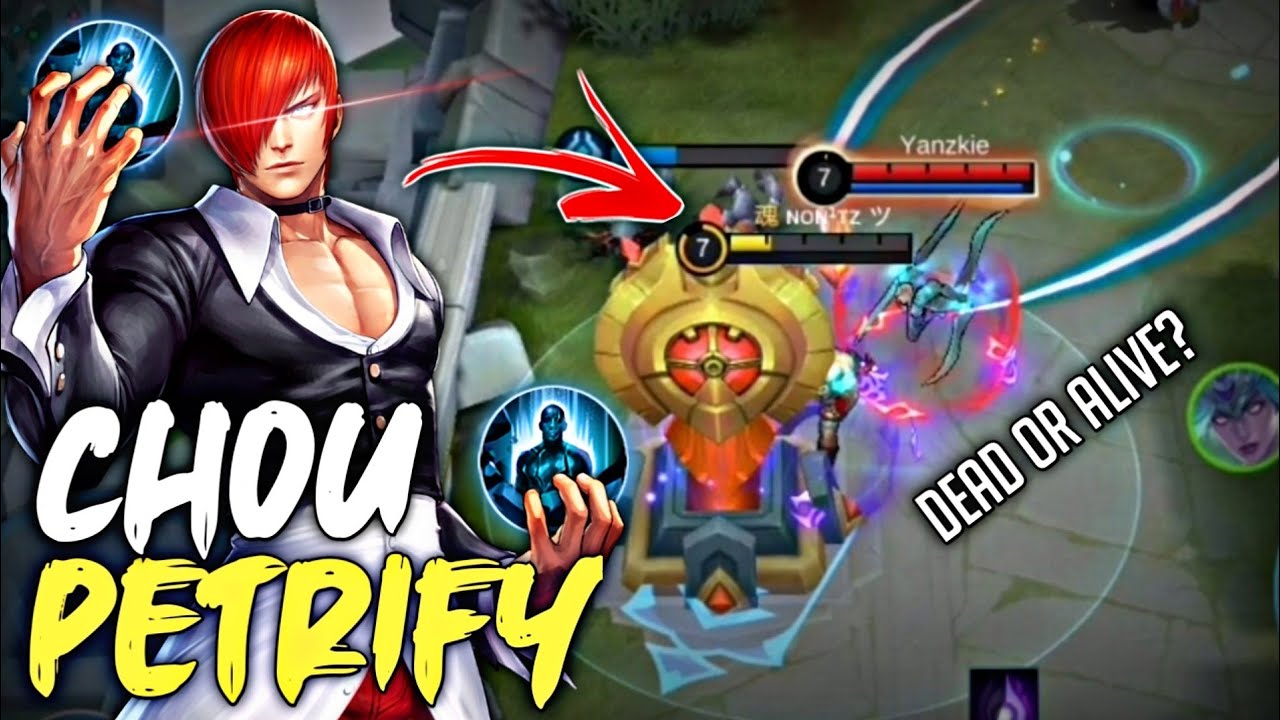 Chou PETRIFY is so Broken! | Road To 2k SUBSCRIBERS | Chou Gameplay | Freestyle and Outplays - MLBB
