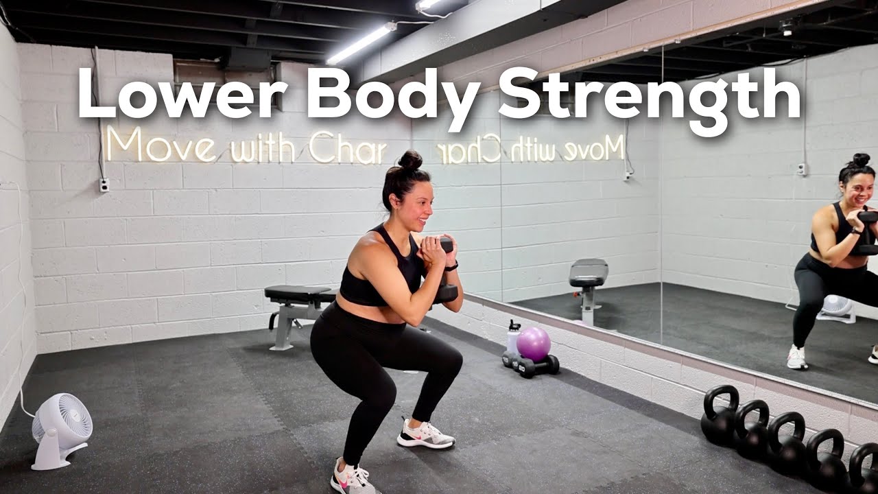 Day 1 Lower Body Strength Workout (Hamstrings & Glutes) 3rd Trimester