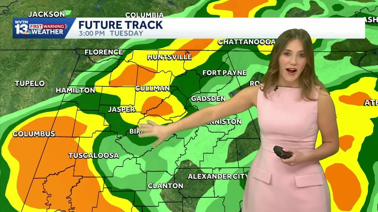 Rain, storms likely Tuesday before colder weather arrives for Thanksgiving.