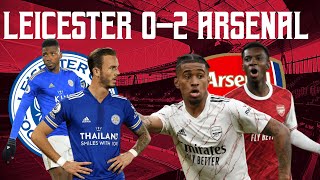 MOTM EDDIE NKETIAH SCORES AGAIN | Carabao Cup Third Round Leicester City 0-2 Arsenal