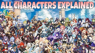 I Explained Every Genshin Character in One Video + Ranked