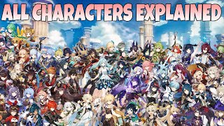 I Explained Every Genshin Character in One Video   Ranked