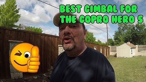 BEST GIMBAL FOR THE GOPRO HERO 5= NO NOISE !