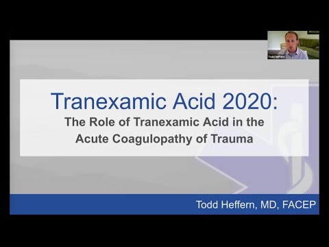 Video: Asid Tranexamic Dan Coagulopathy Yang Disebabkan Oleh Trauma