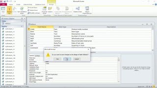 Exploring an existing relational database in Access