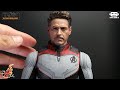 Hot Toys Avengers Endgame: 1/6th  Tony Stark  (Team Suit) MMS537 Unbox