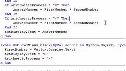 5.3(3)  Calculator in Visual Basic Part 3 - Perfecting Code