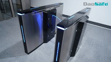 Daosafe DSN-30 Nebula Optical Flap Turnstile With Card Solution