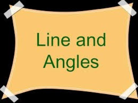 Grade 7 Lines & Angles - YouTube