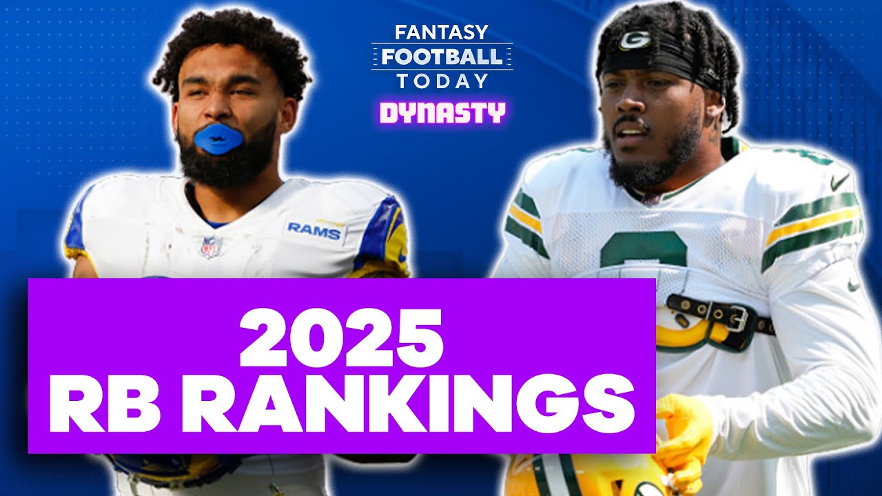Top 12 Dynasty Running Backs for 2025 | Heath Cummings Fantasy Football ...
