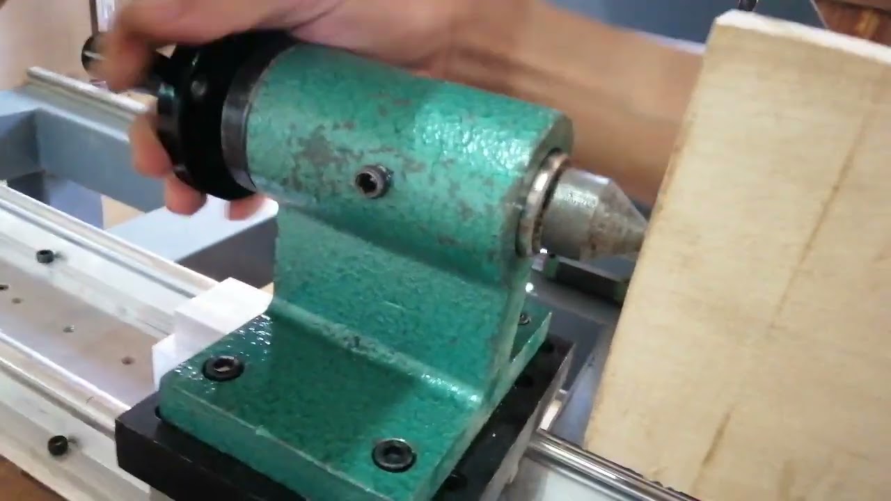 สอนใช้งาน  CNC ROTAY 4 AXIS สำหรับกัดด้ามปืน