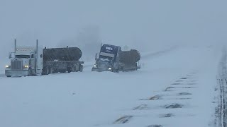 Trucking through a Blizzard