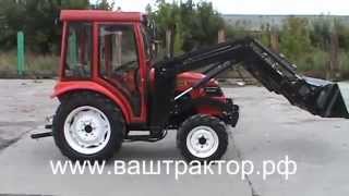 Минитрактор Dong Feng DF 244 с кабиной и погрузчиком ПФУ250S D Минитрактор Dong Feng DF 244 с кабиной и погрузчиком ПФУ250S D