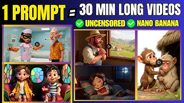 This AI Tool Creates 30-min Animated Videos using Nano Banana (Uncensored)
