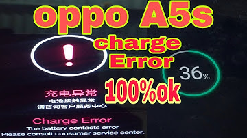 oppo a5s charge Error 1000% WORK
