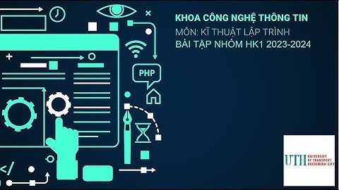 Bài Tập Lớn Kĩ Thuật Lập Trình Puzzle | UTH