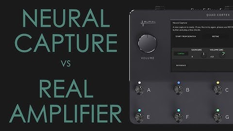 QUAD CORTEX | Neural Capture vs Real Amplifier