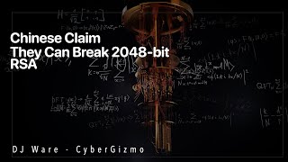 Chinese Claim they Can Break 2048-bit RSA screenshot 4