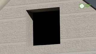 Installation instructions for Decorative Aluminum Gable Vents for Houses