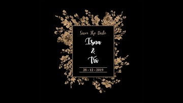 Roots Invitation - Save The Date (Isna & Tri)