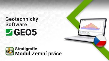 Modelování zemních úprav v programu GEO5 Stratigrafie