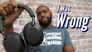 I Was Wrong About Sony WH1000XM5