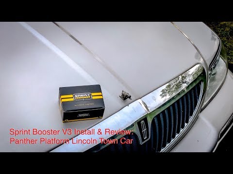 Sprint Booster V3 Install & Review: Panther Platform Lincoln Town Car