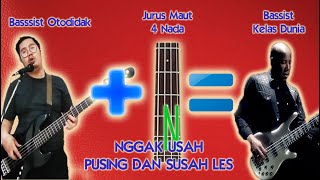 JURUS JITU IMPROVISASI BASS OTODIDAK AGAR JADI BASSIST KELAS DUNIA #VLOGBASS