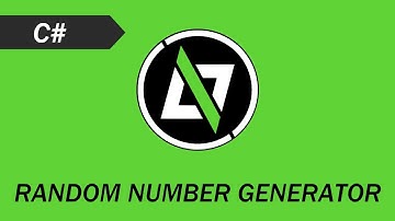C # random number generator | Visual Studio