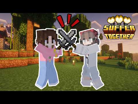 I Fought My Own Teammate in Hardcore Minecraft | Suffer Together