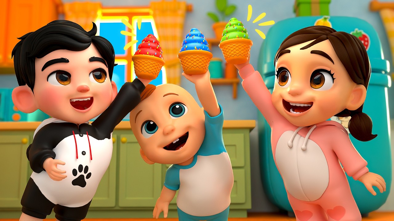 LIVE Making Ice Cream Playtime! Coco & LuLu Make Yummy Ice Cream Nursery Rhyme & Children Songs