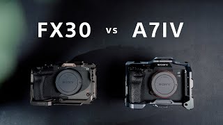 Sony A7IV 1080p vs FX30 4K 100fps! NOT WHAT I THOUGHT