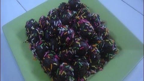 Thumbnail of Cara Membuat dan Resep Kue Bola-Bola Cokelat Praktis dan Sangat Mudah