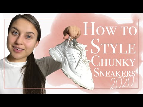 How to Style Chunky Sneakers