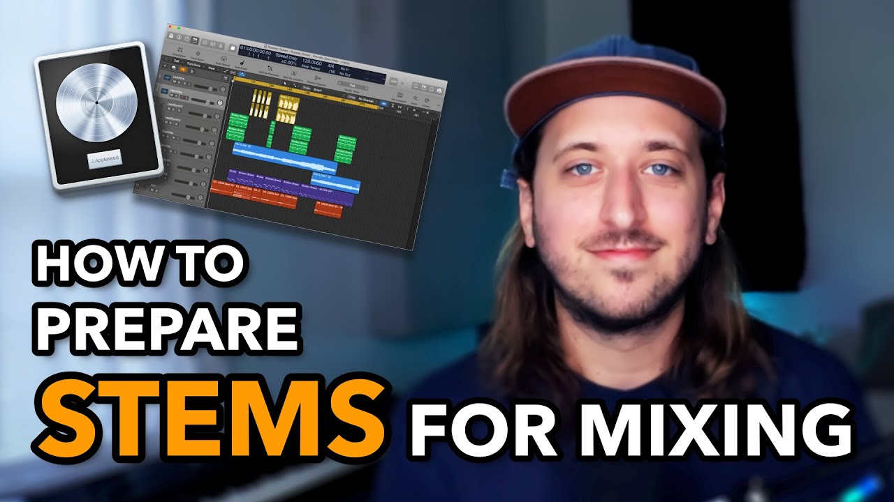 How To Prepare Stems For Mixing - The Right Way! (Logic Pro X Tutorial)