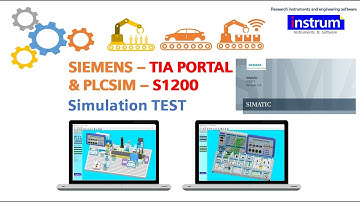 😋❤️ SIEMENS TIA PORTAL S1200 SIMULATION PLCSIM, 3D PLC simulator