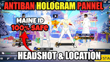 Panel For Mobile FF | Free Fire Hack New 🔥 FF Panel | Free Fire Panel OB51 😈 FF Max Injector 2025