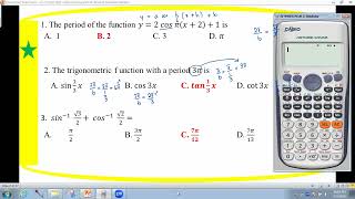# Grade 12 Math (2024 Old.Qs - Ch 7 - Section A)