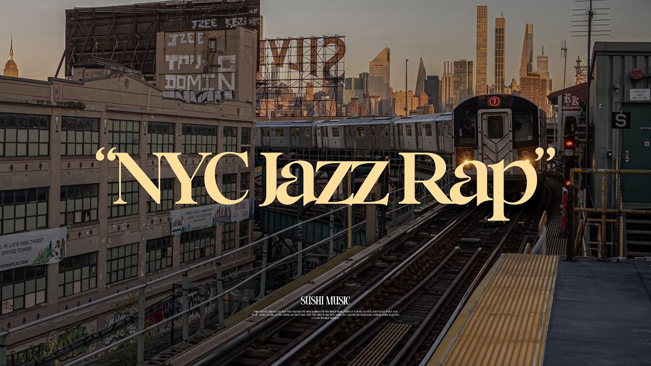 NYC JAZZ RAP | 90s SOUL HIPHOP BOOMBAP | Walk / Reading / Cafe / Study / Chill Time | HarlemBrooklyn