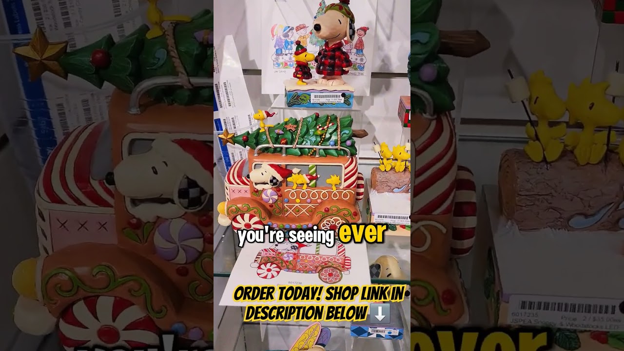 🎉 World Premiere Alert! 🎉 New 2025 Peanuts by Jim Shore Collection 🥳 