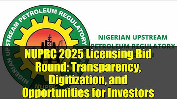 NUPRC 2025 Licensing Bid Round: Transparency, Digitization, and Opportunities for Investors