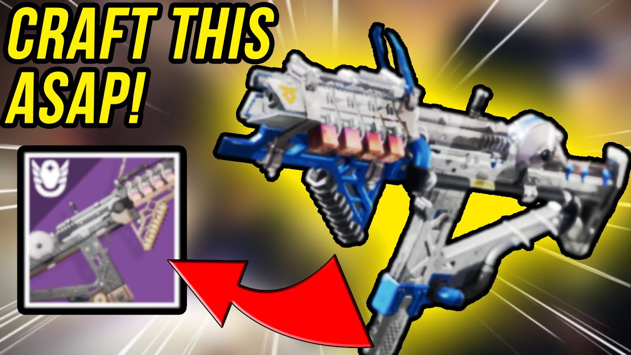 THE FULLY CRAFTED IKELOS SMG IS INSANE! (Craft It ASAP)