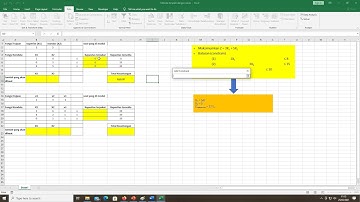 Metode Simplek menggunakan Solver Excel