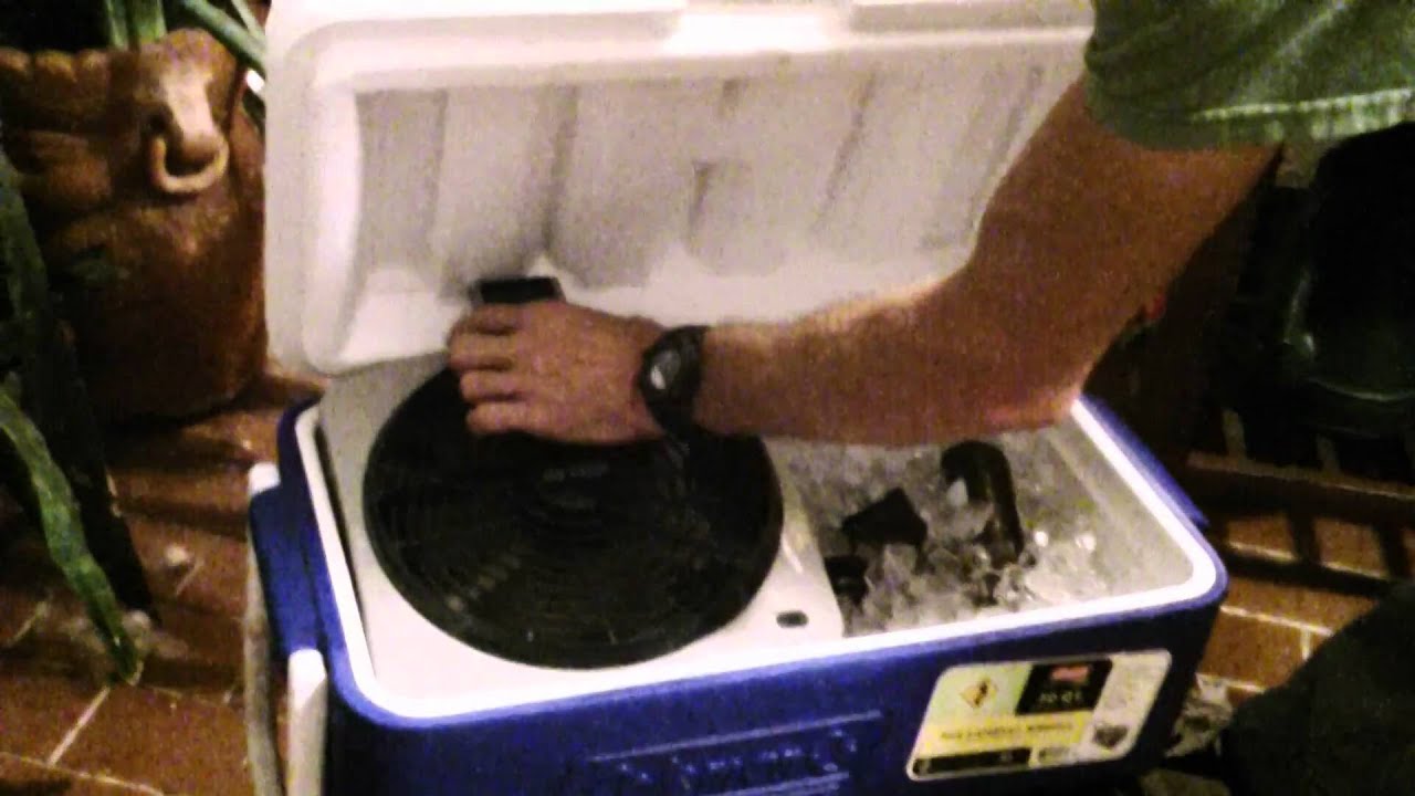 How to Build a Redneck Air Conditioner (You might be a