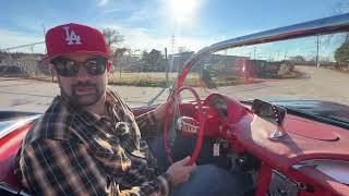 1958 Chevrolet Corvette 3sp man long test drive