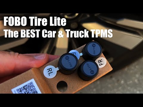 The BEST Car & Truck Tire Pressure Monitoring System For 2025 FOBO Tire Lite