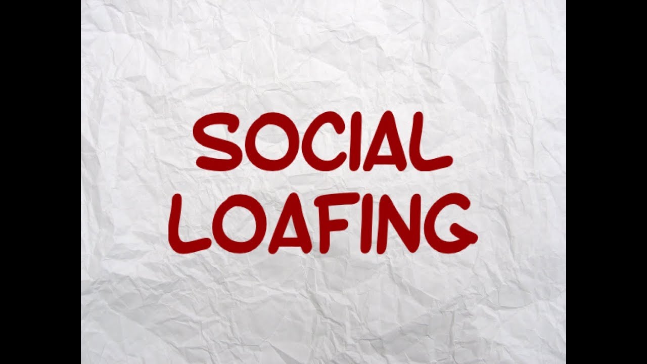 Social Loafing YouTube