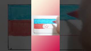 Flag of Azerbaijan 🇦🇿 ❤ #shorts ~national anthem