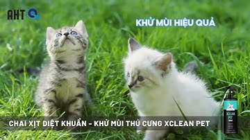 CHĂM SÓC THÚ CƯNG VÀ KHỬ MÙI BẰNG CÔNG NGHỆ NANO BẠC